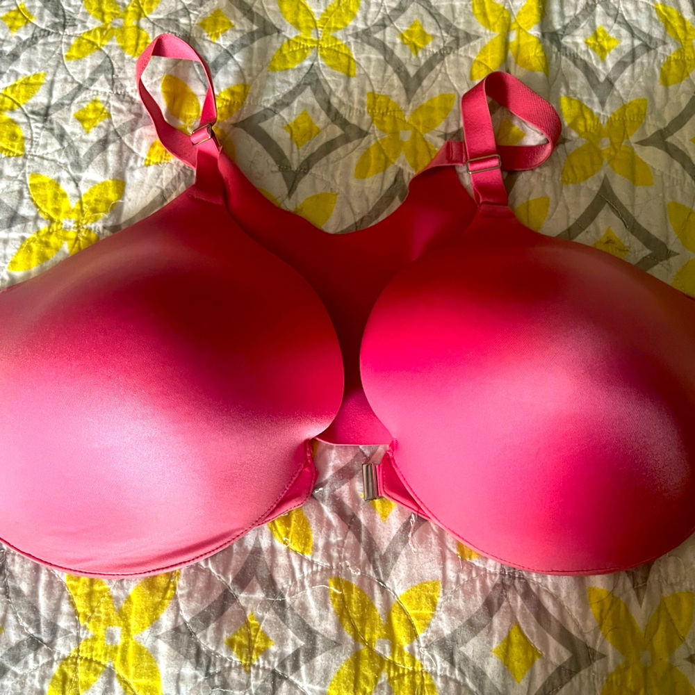 Pink bra